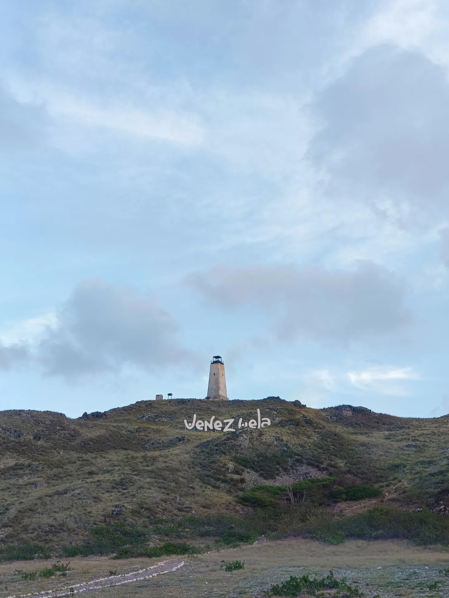 Casas del pueblo de Gran Roque, la única isla habitada